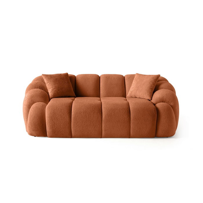 Atelier Del Sofa Octavio - Sofá de 2 plazas Rojo Azulejo